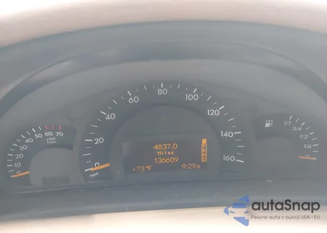 2003 Mercedes-Benz C 240 из США, поврежденный, VIN WDBRF61J63E014619